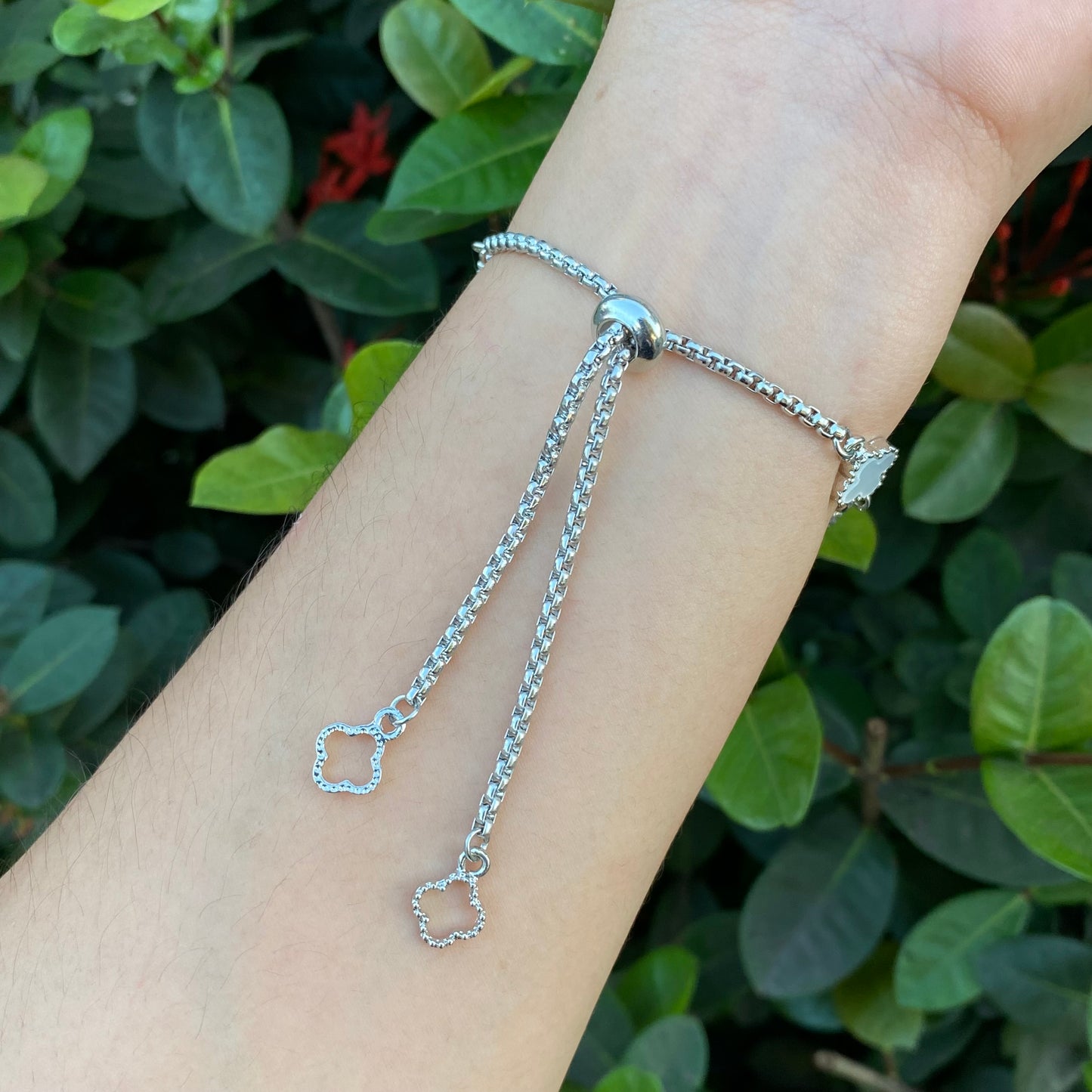 Reloj Trébol Ajustable Chapa