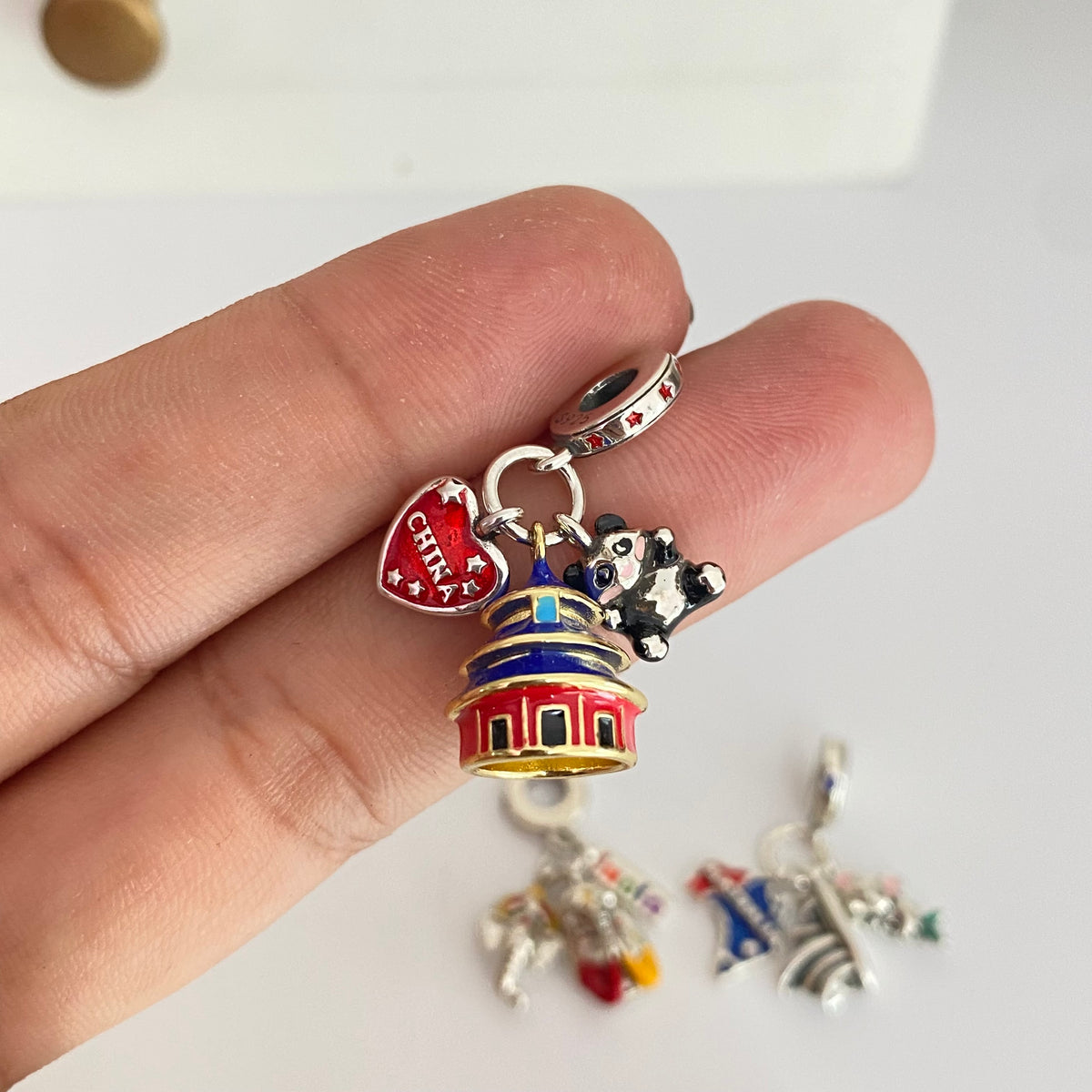 Charms Inspo Pandora blue🩵