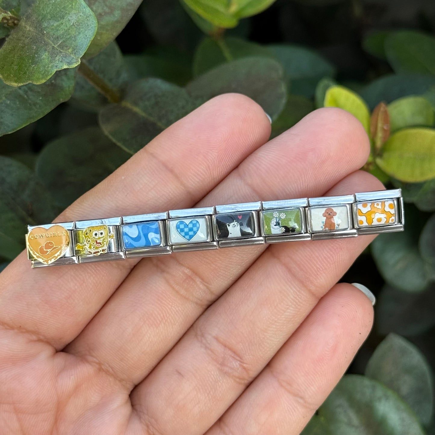Charm Pulsera Italiana 💙🐶🤠