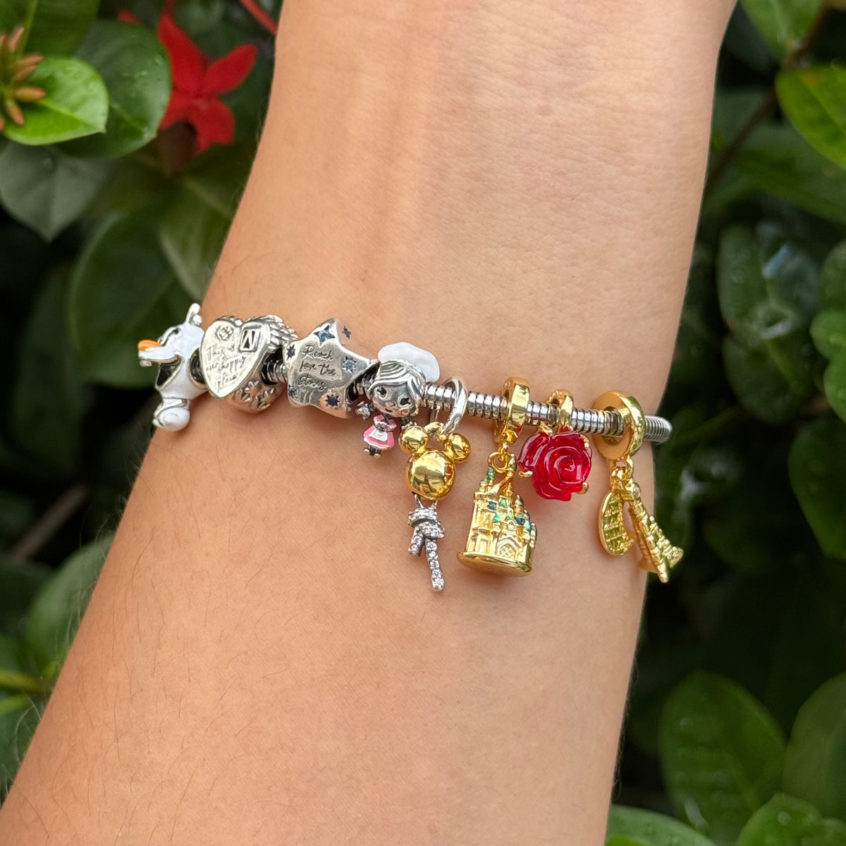 Charms Inspo Pandora la bella y la  bestia ❤️‍🔥🌹