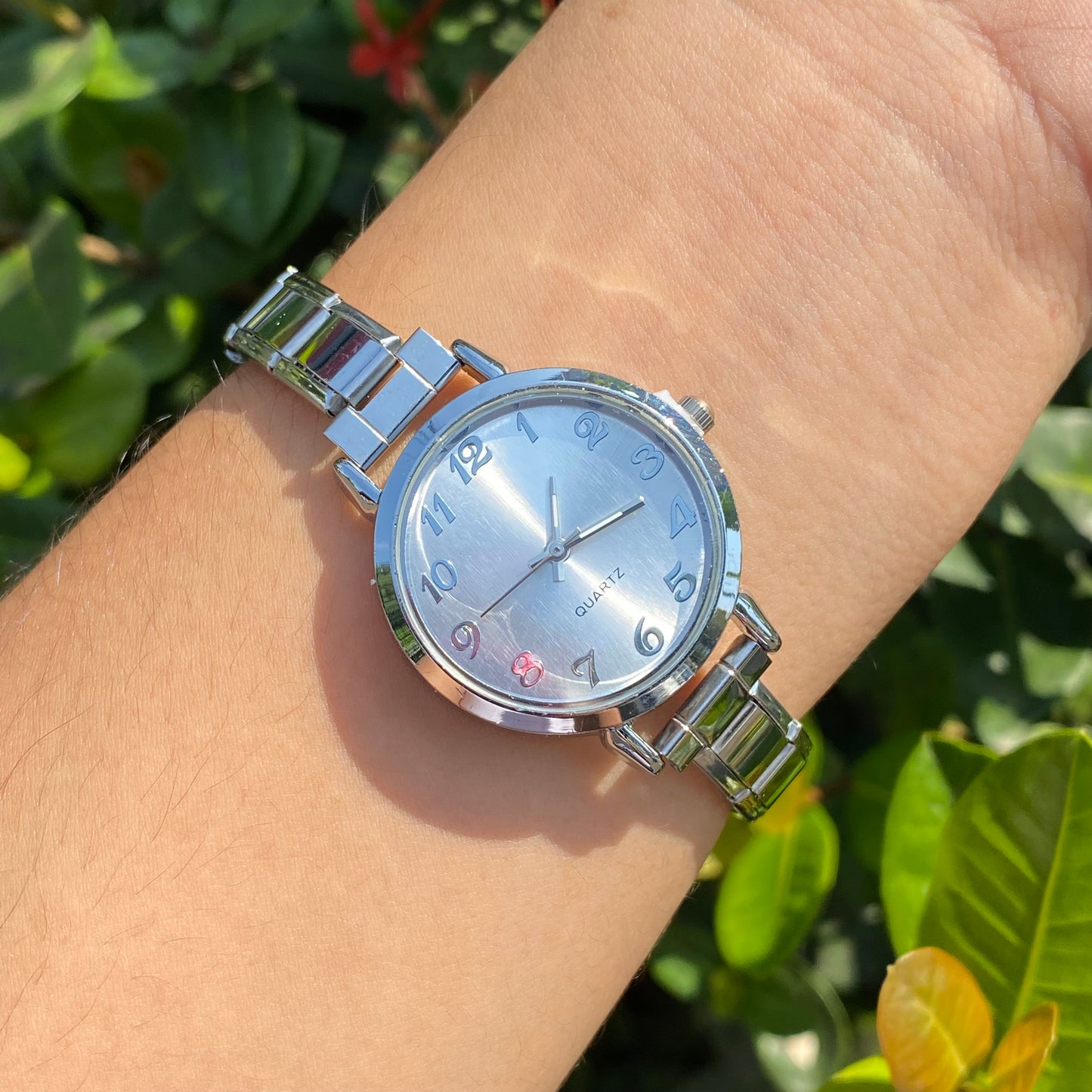Reloj Italiano Plateado