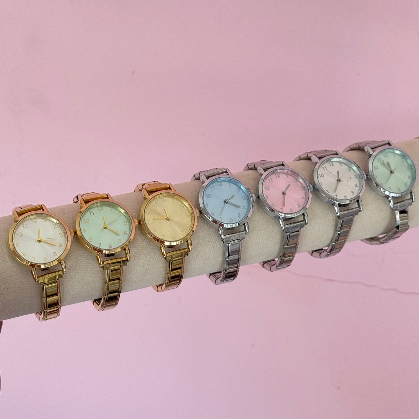 Reloj Redondo Italiano Acero