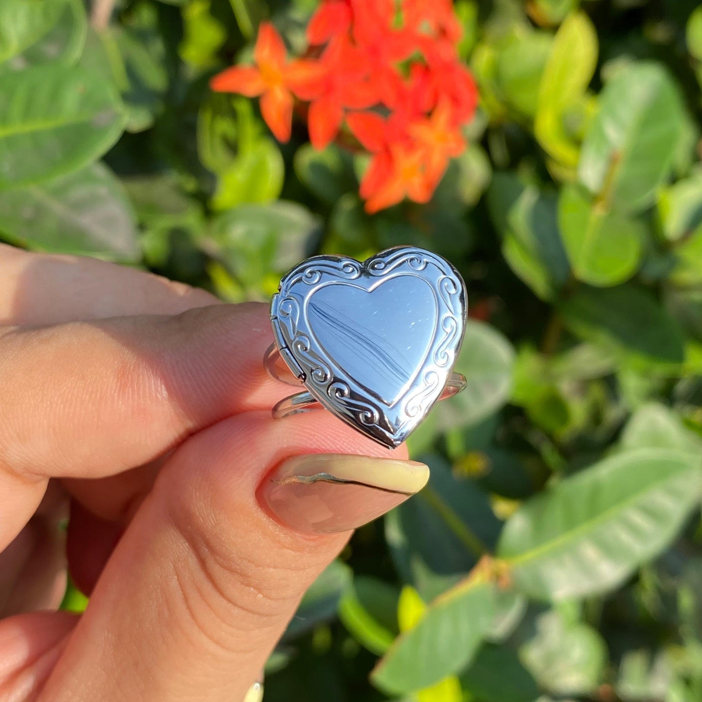 AN1444 acero/relicario