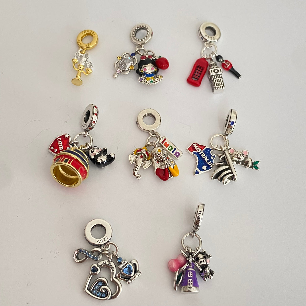 Charms Inspo Pandora blue🩵