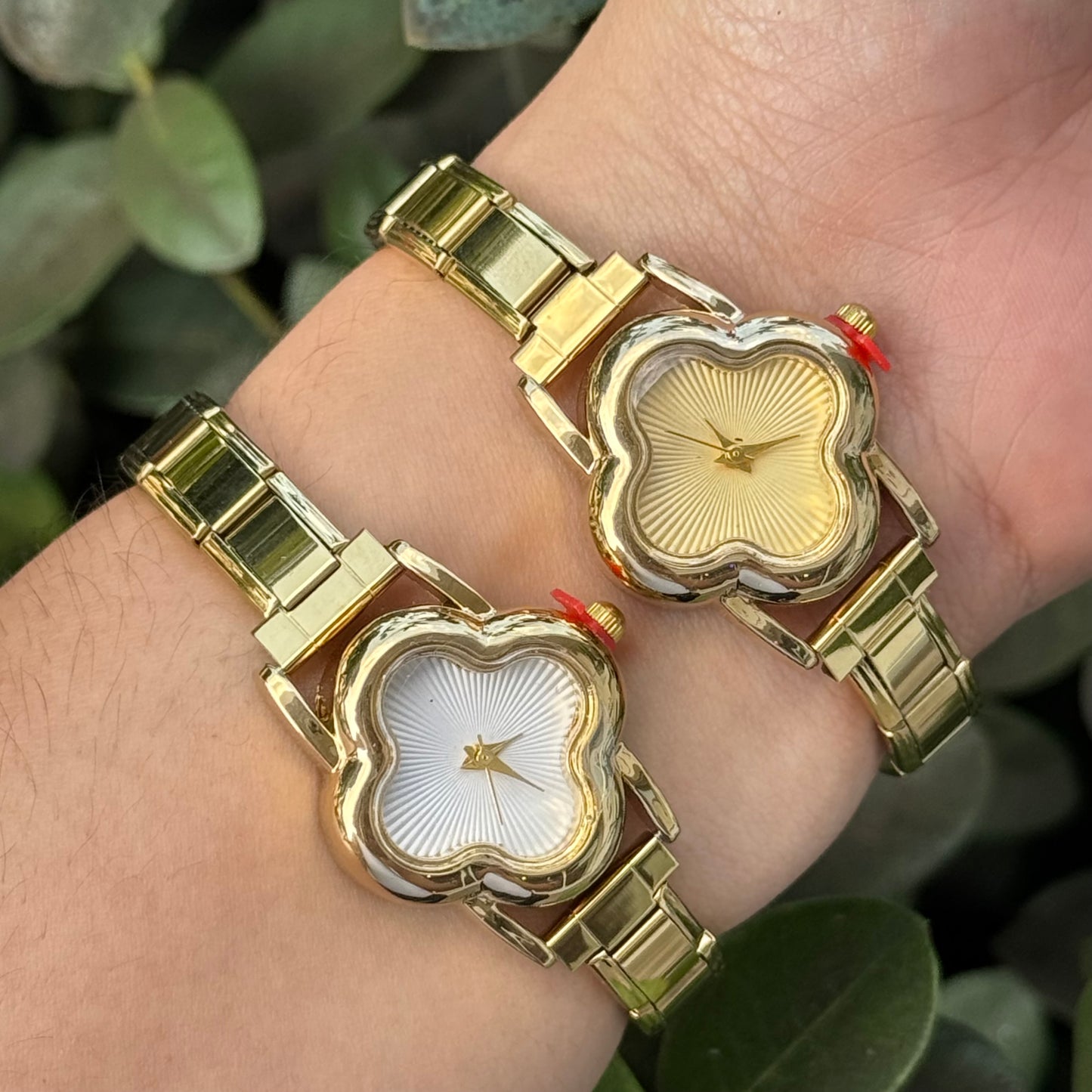 Reloj Italiano Trébol acero