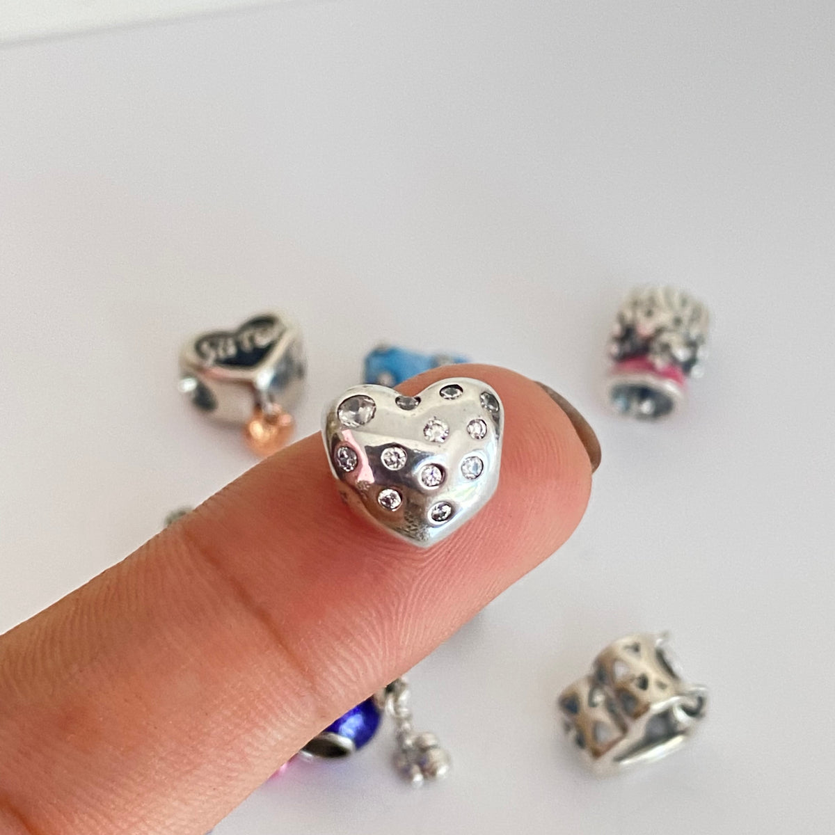 Charms Inspo Pandora Heart edition🩶