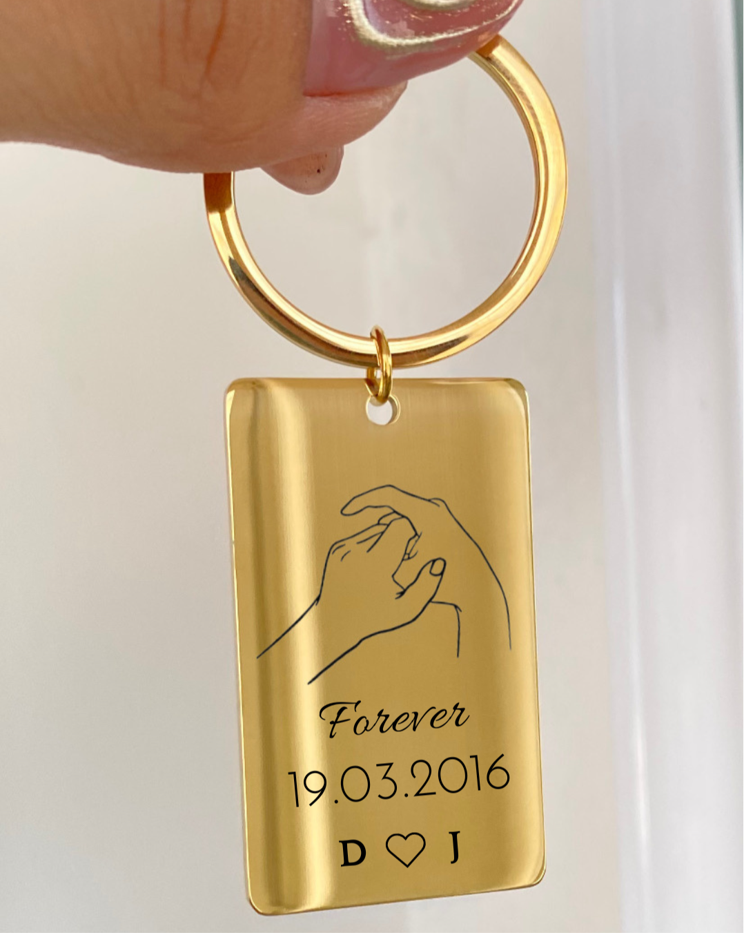 Llavero Rectángular