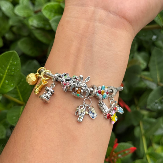 Charm Inspo Pandora colors y gold🌈⭐️