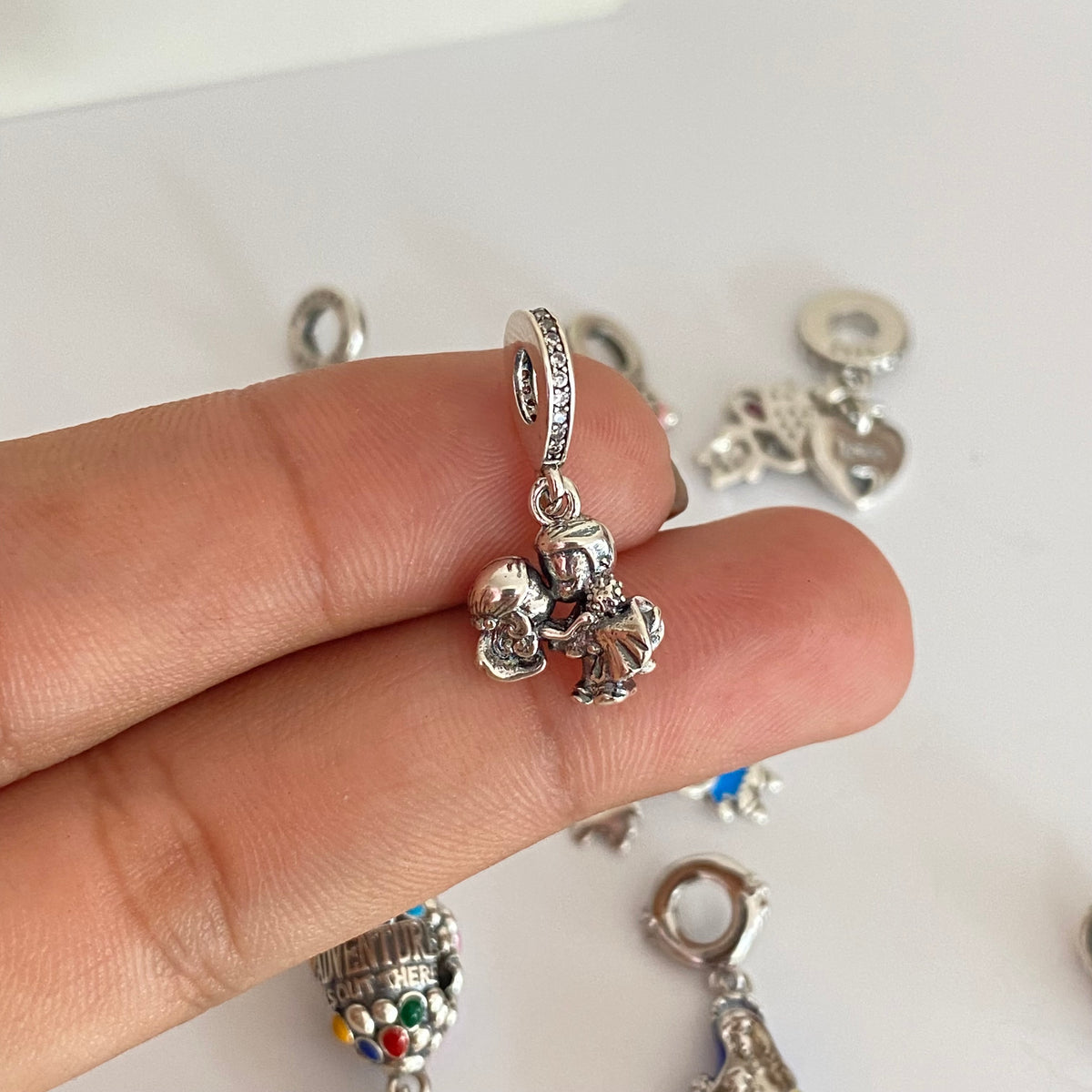 Charms Inspo Pandora Silver magic🧸🎈