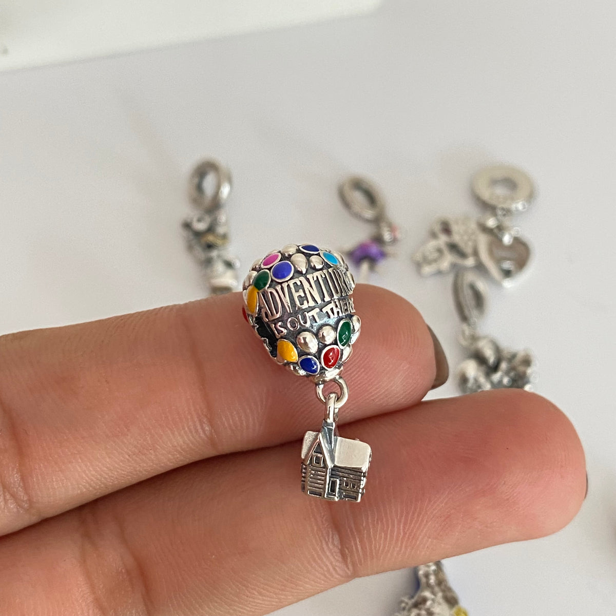 Charms Inspo Pandora Silver magic🧸🎈
