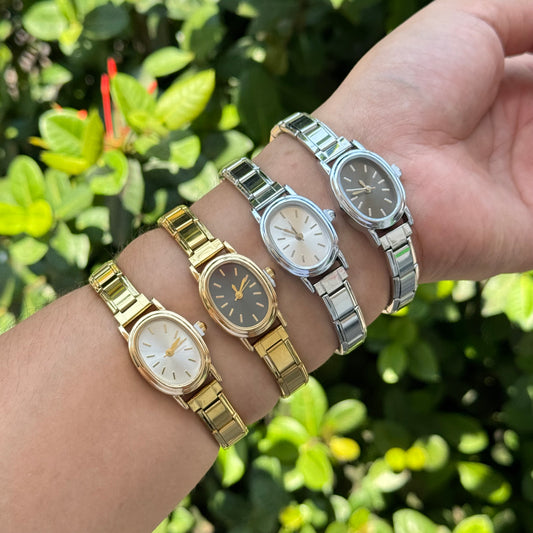 Reloj Italiano Ovalado Mini