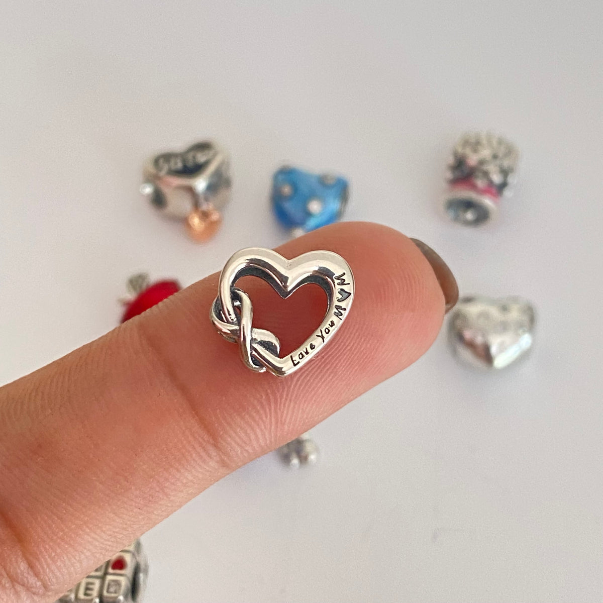 Charms Inspo Pandora Heart edition🩶