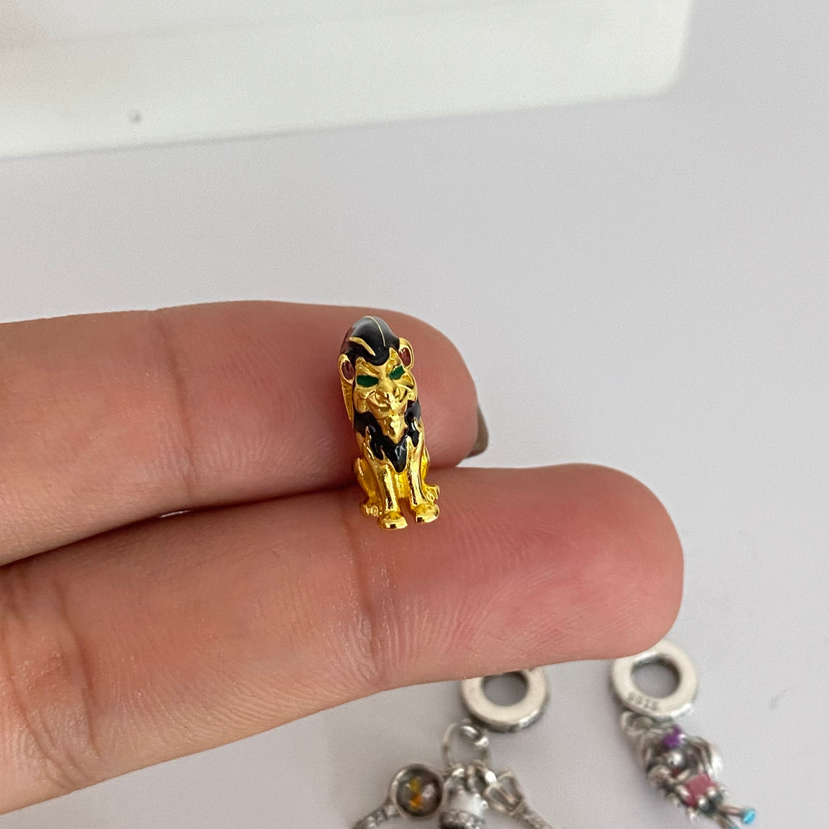 Charm inspo Pandora Silver love🦢🎀
