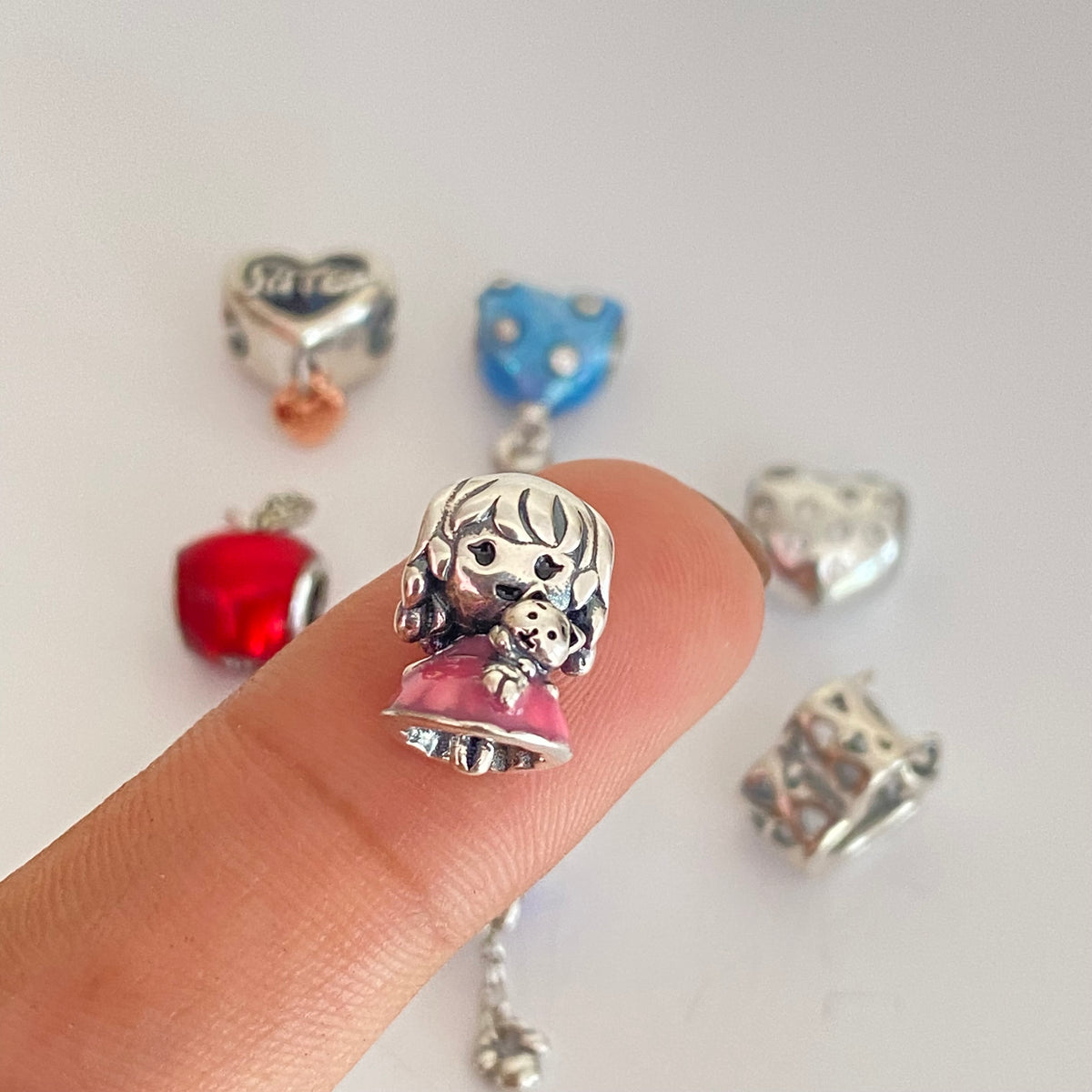 Charms Inspo Pandora Heart edition🩶