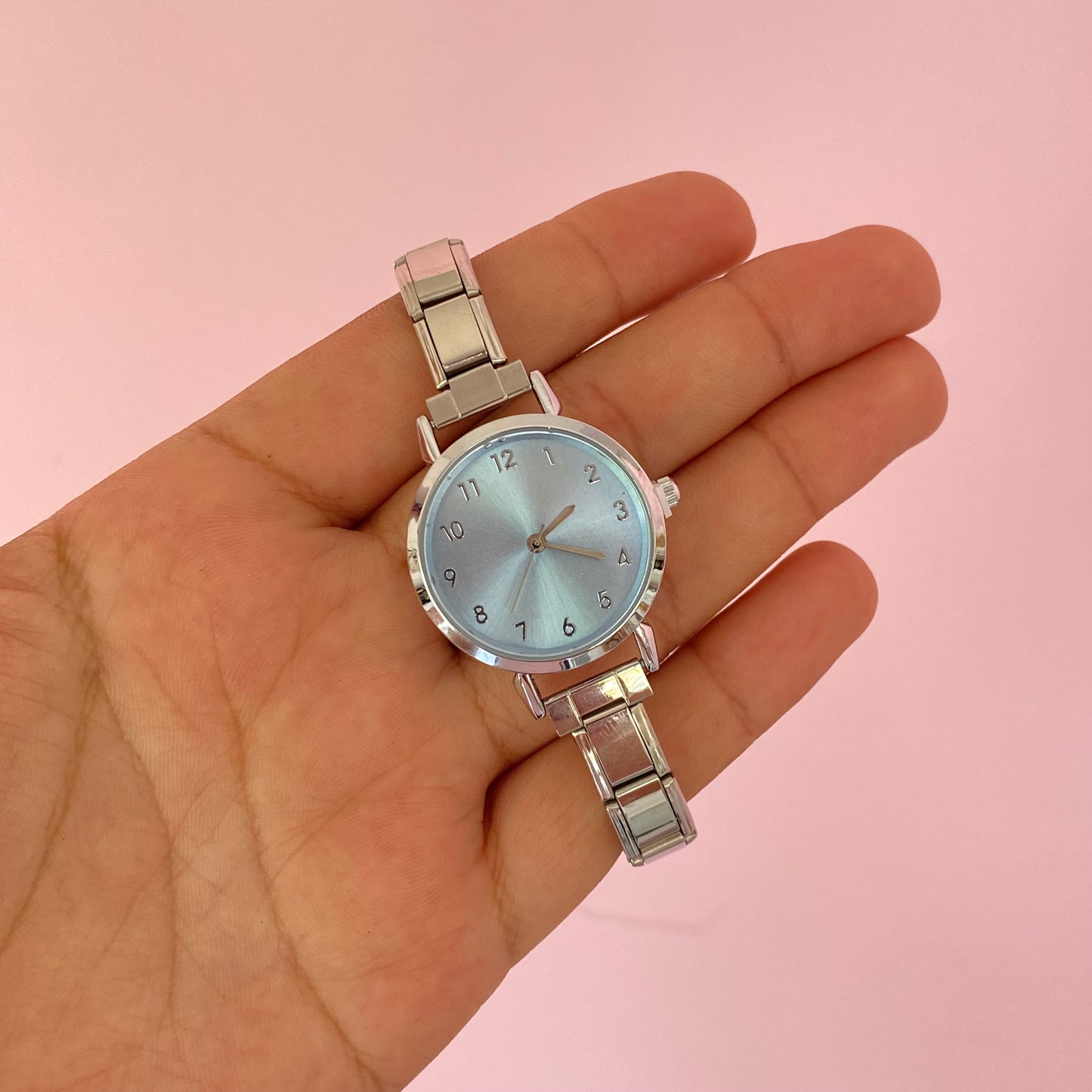 Reloj Redondo Italiano Acero