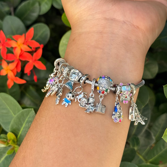 Charms Inspo Pandora Silver magic🧸🎈