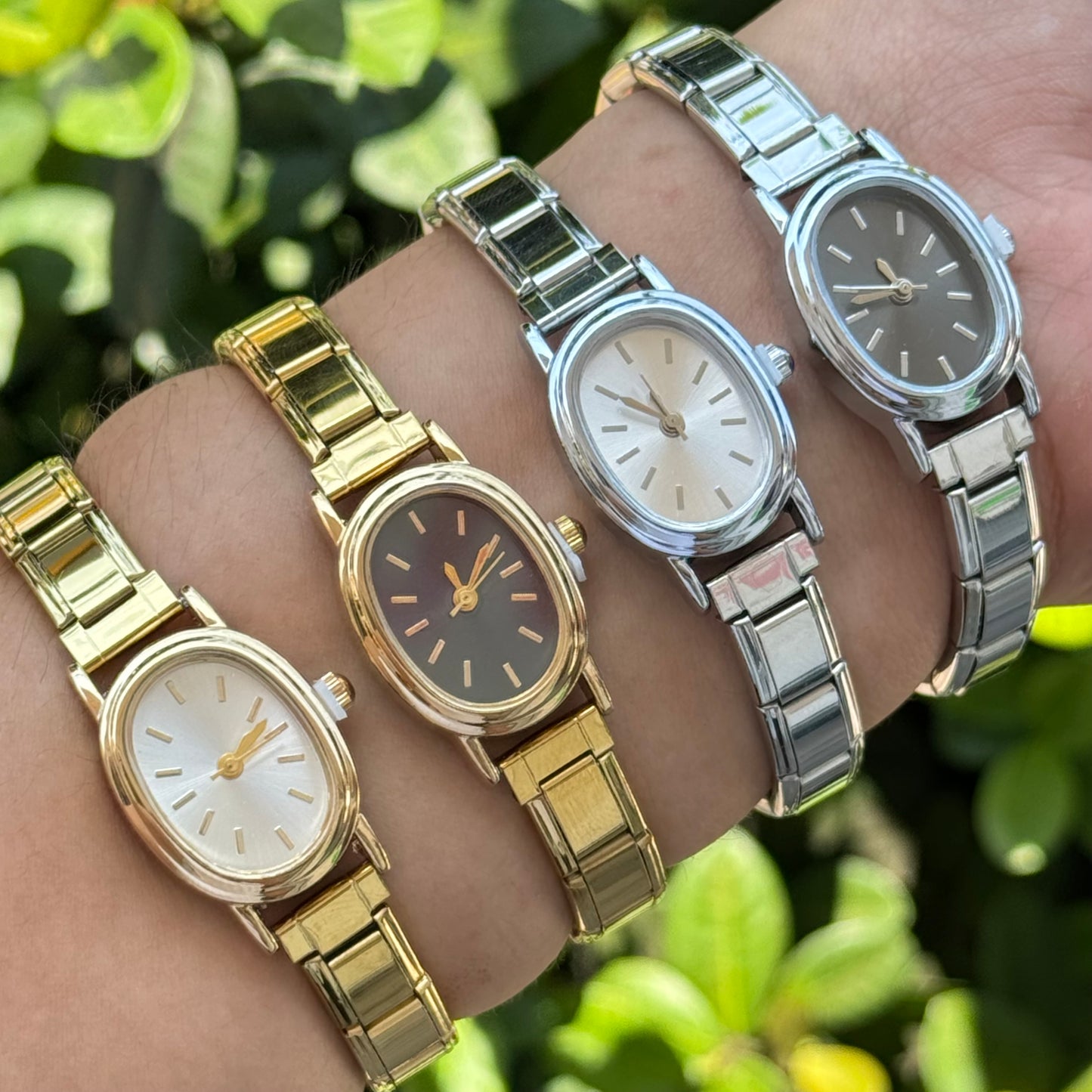 Reloj Italiano Ovalado Mini