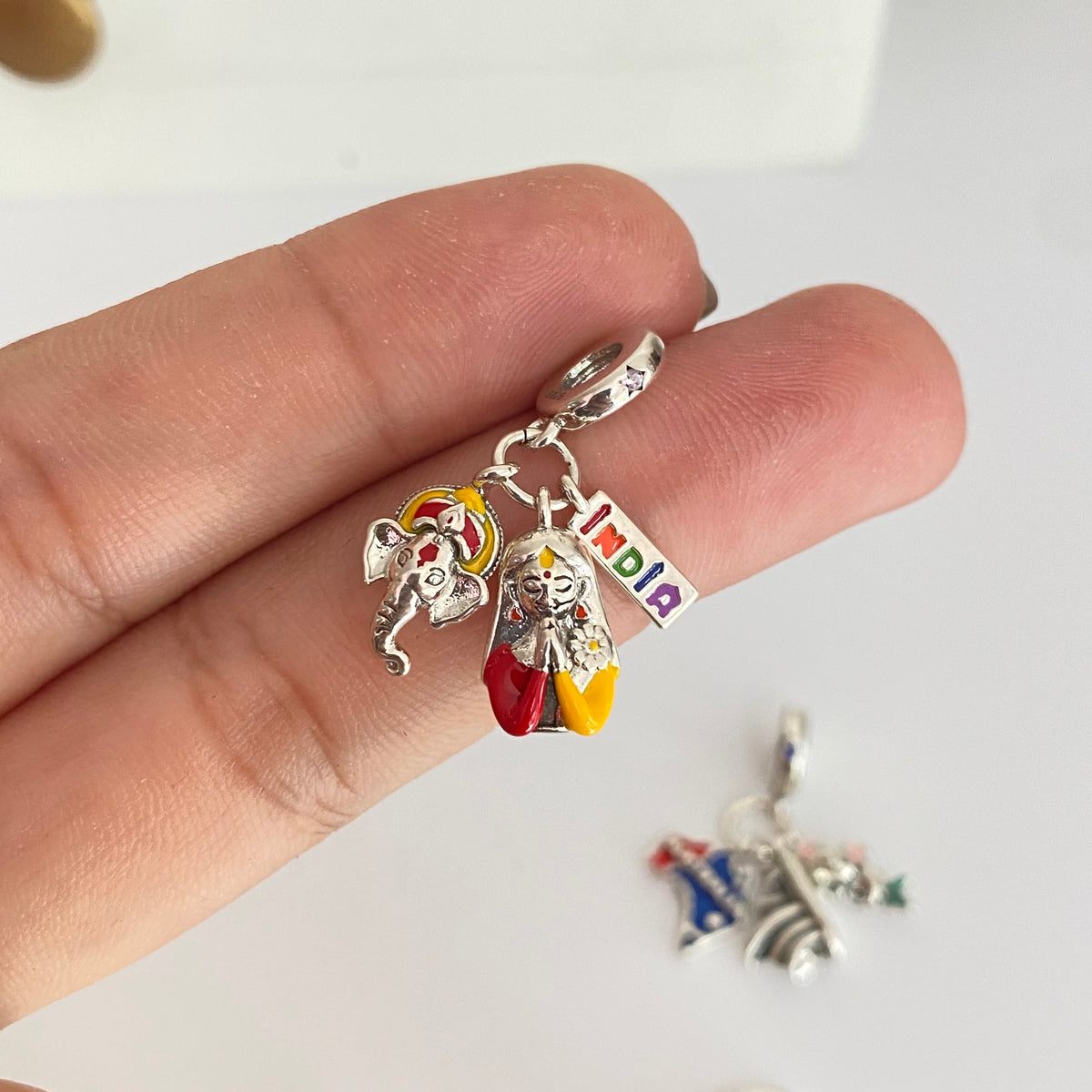 Charms Inspo Pandora blue🩵