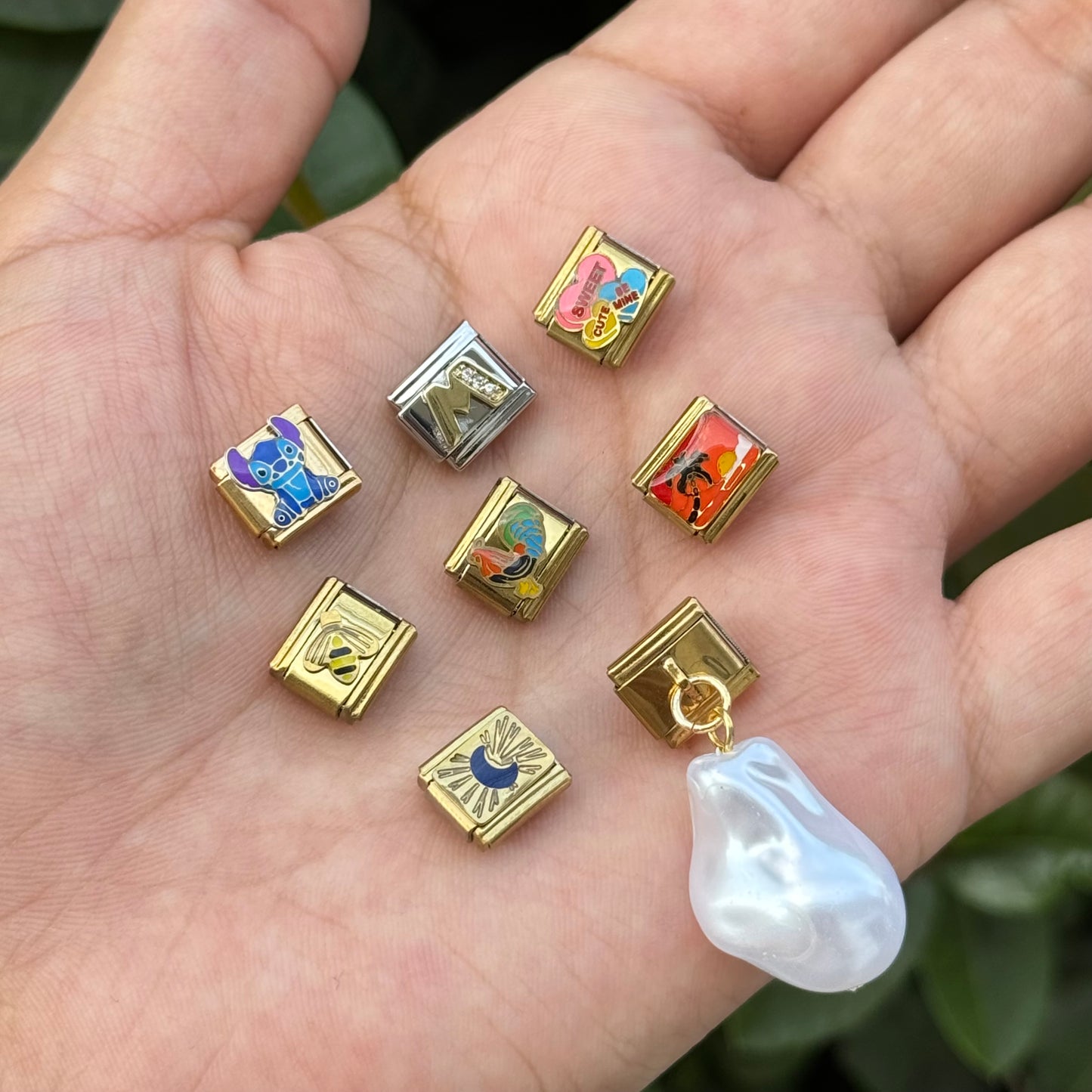 Charm pulsera italiana