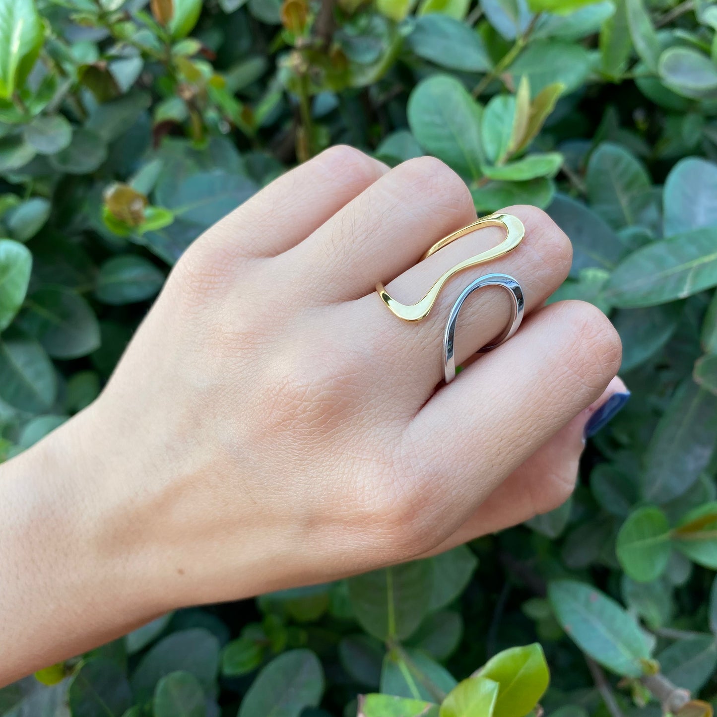 Anillo dakota combinado acero