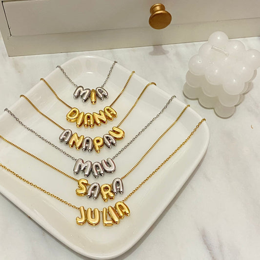 Personaliza tu collar con nombre
