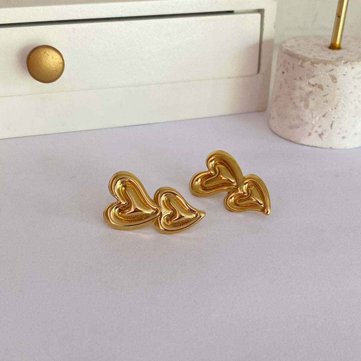 Set de Aretes 5 piezas acero2