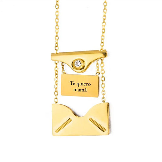Collar Carta Cristal