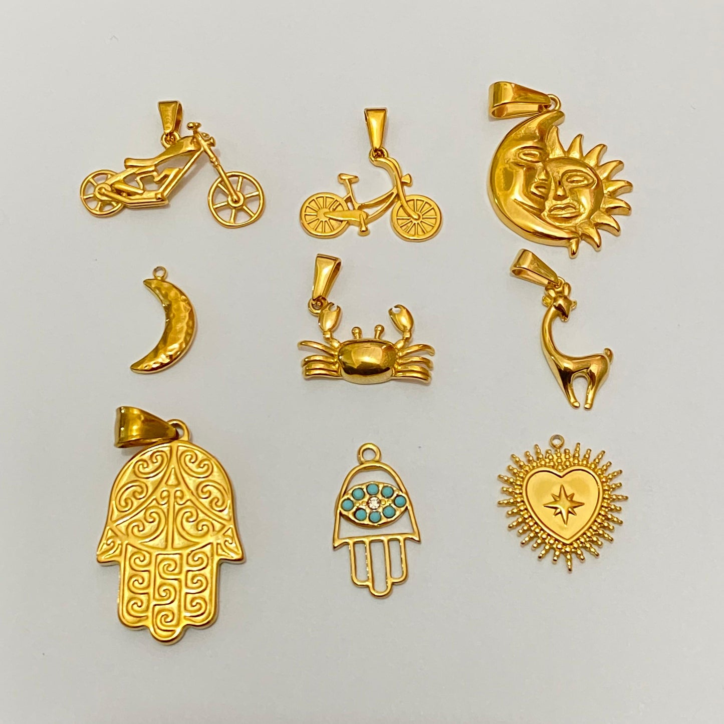 Charms acero inoxidable