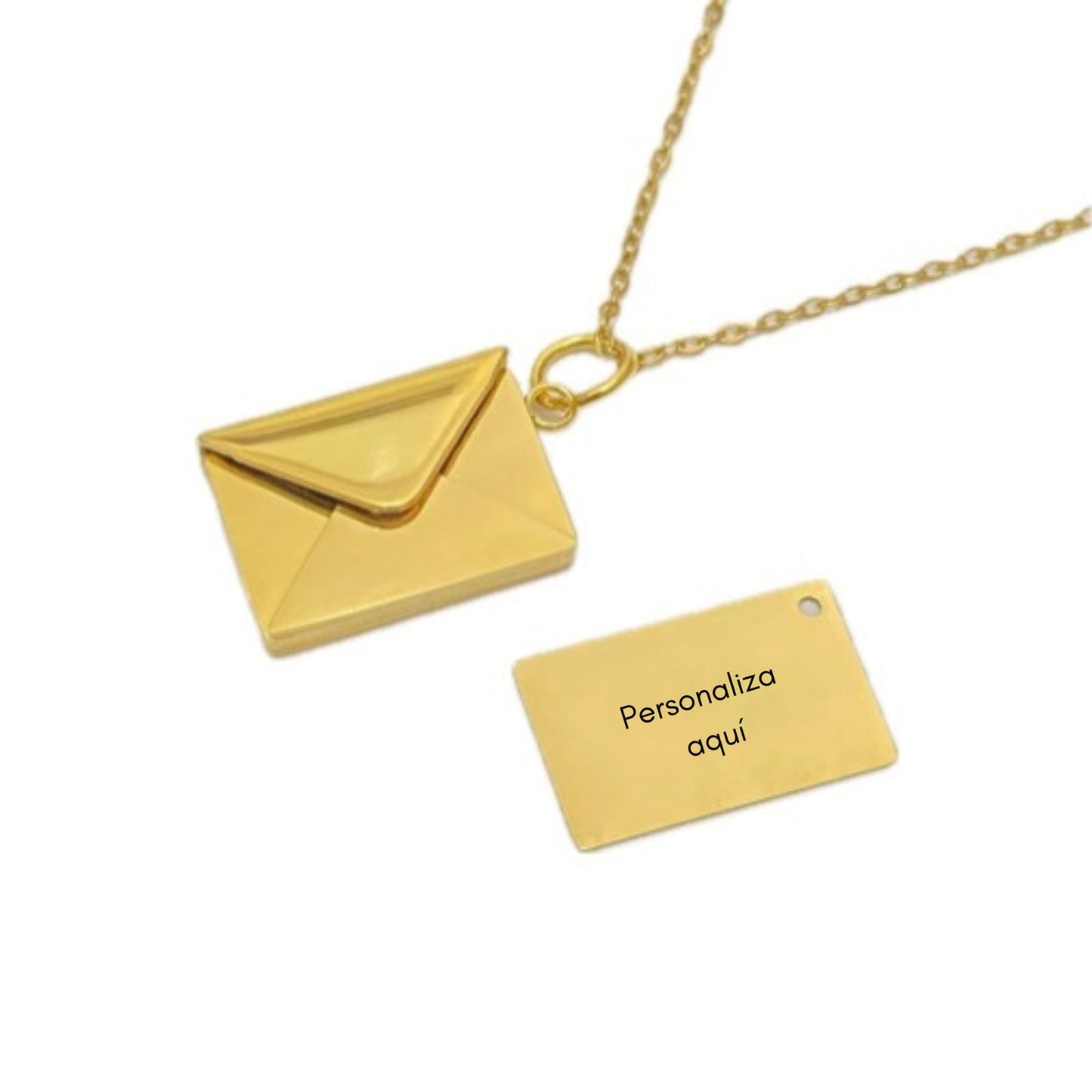 COLLAR CARTA PERSONALIZADO