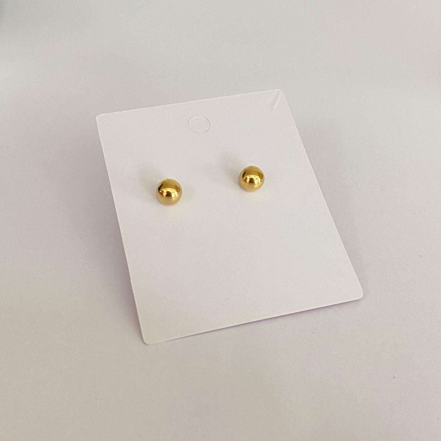 C7320 acero set con aretes