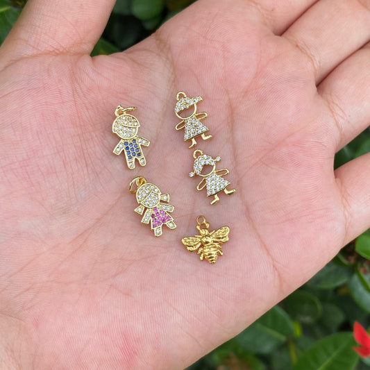 Dijes Minis Niños chapa