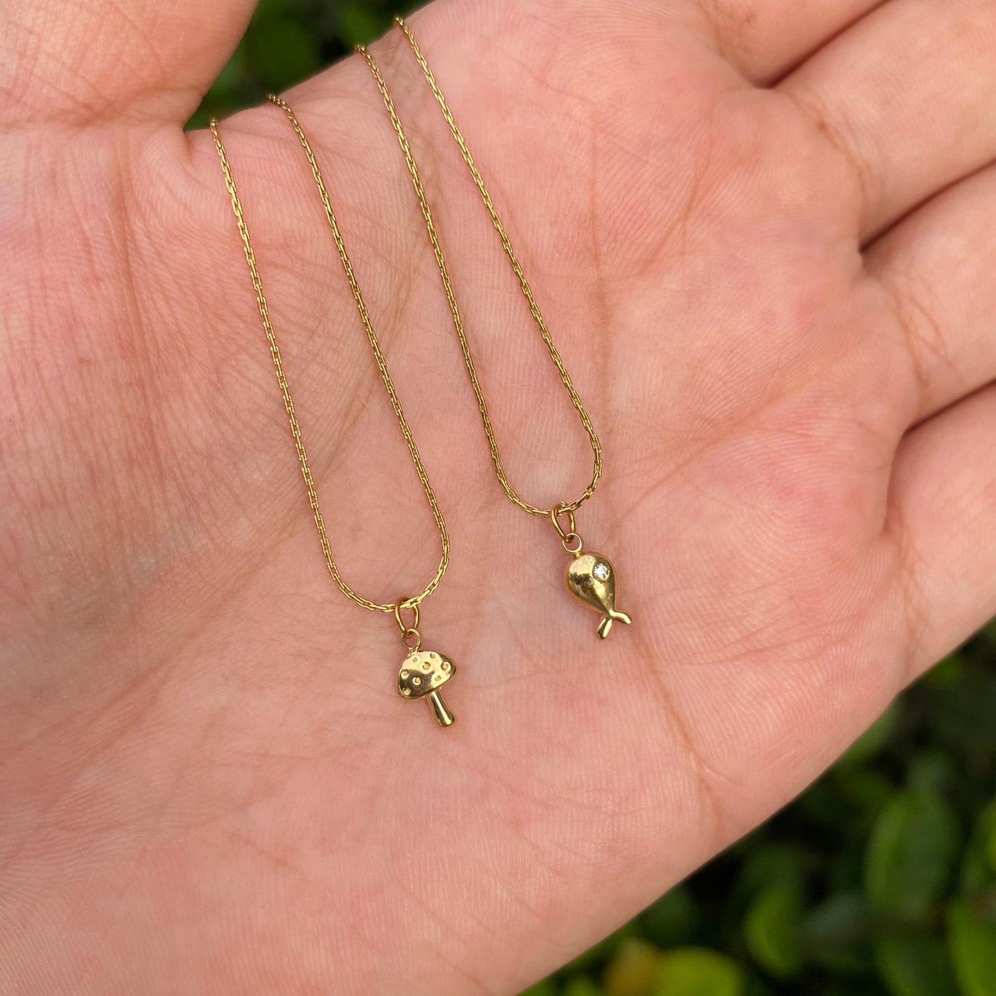 Collares mini set/acero