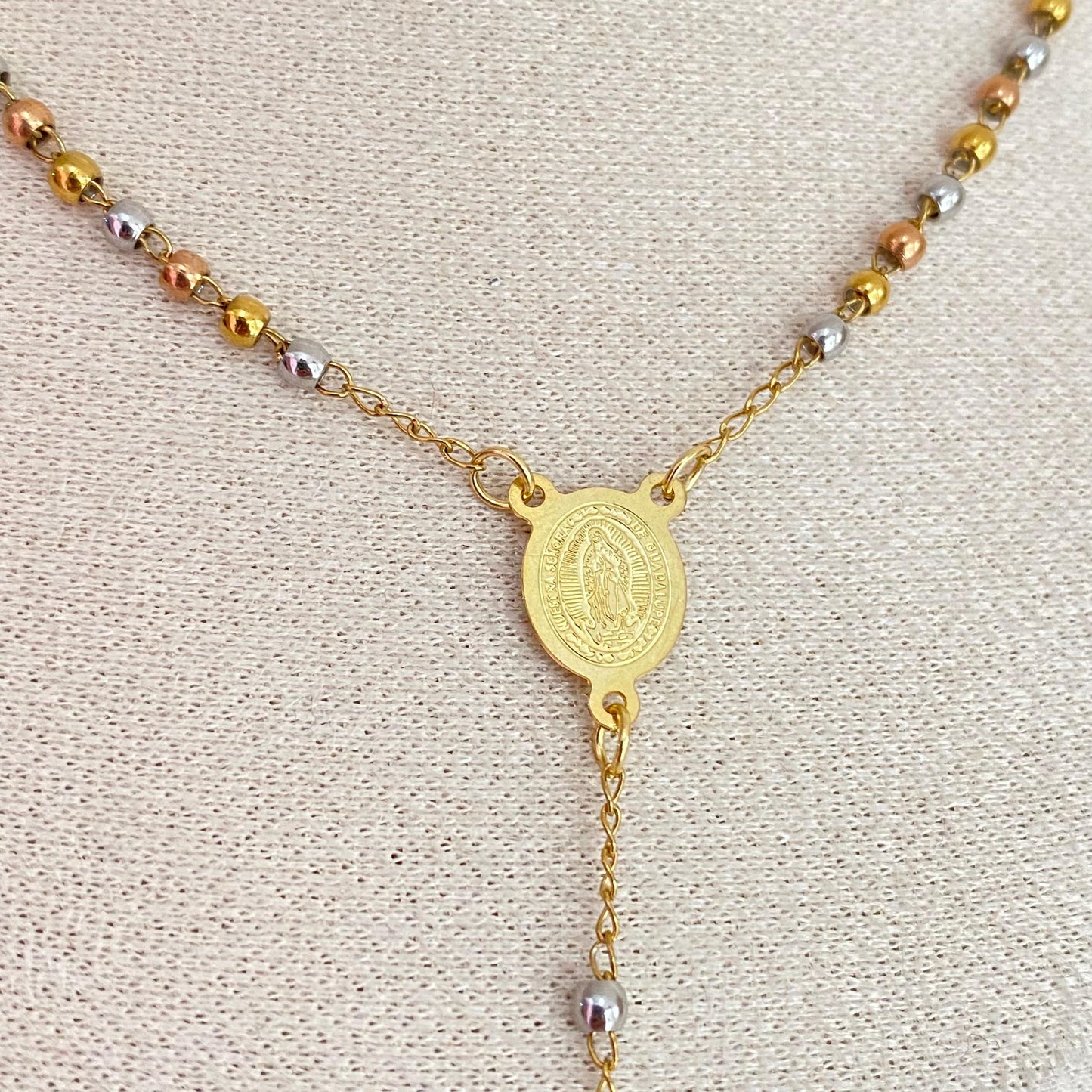 C7586 acero/rosario/combinado