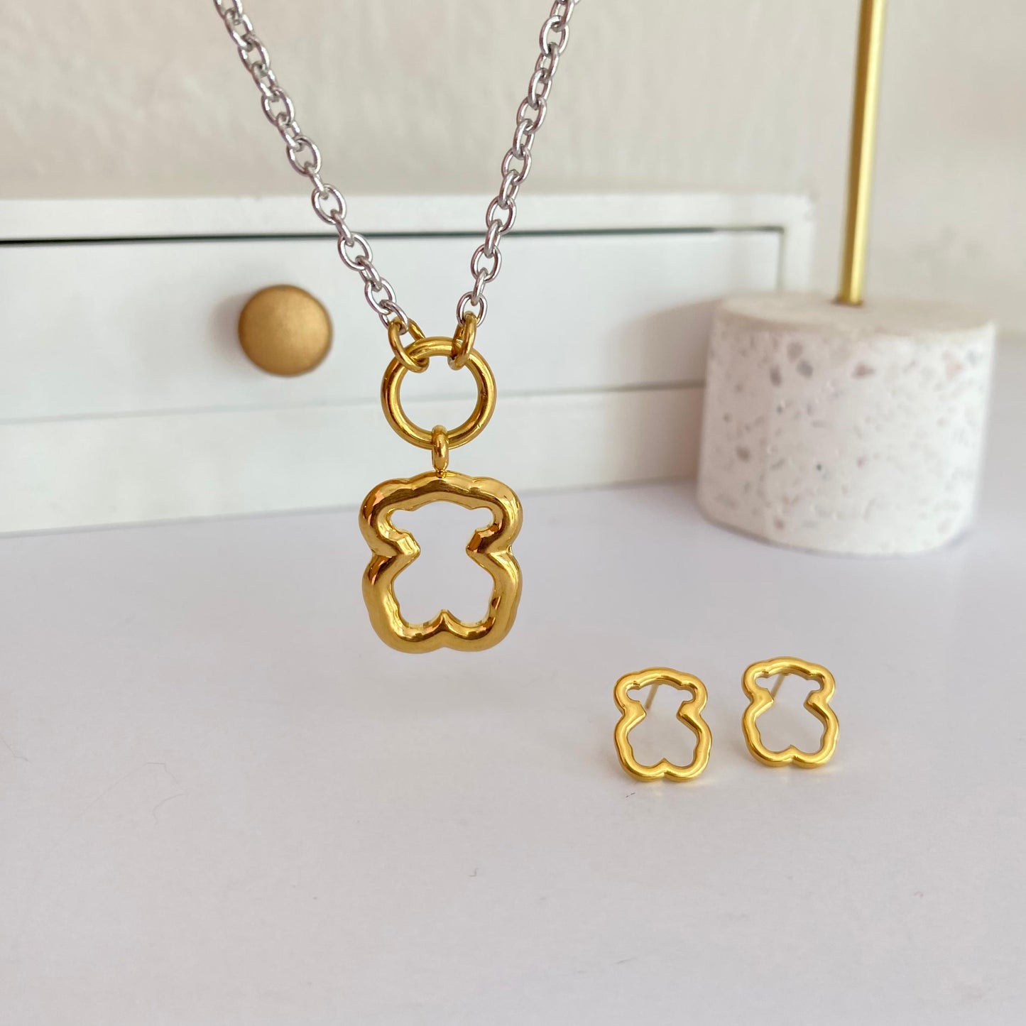 C7387 acero/set