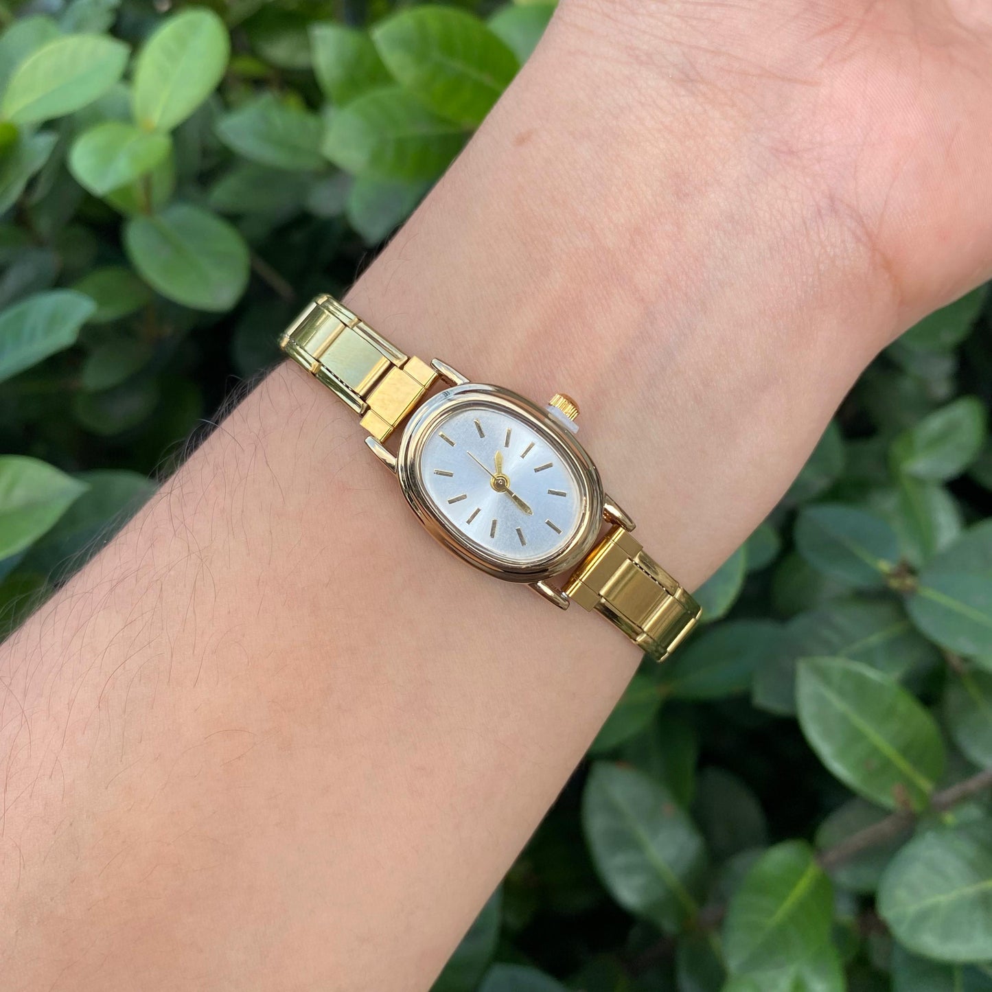Reloj Italiano Ovalado Mini