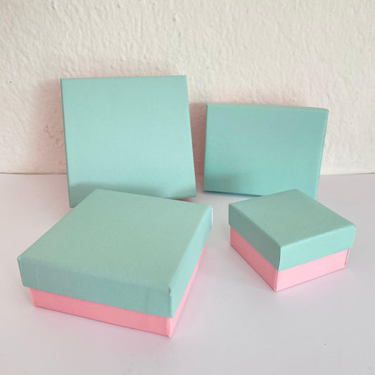 Caja Verde-Rosa