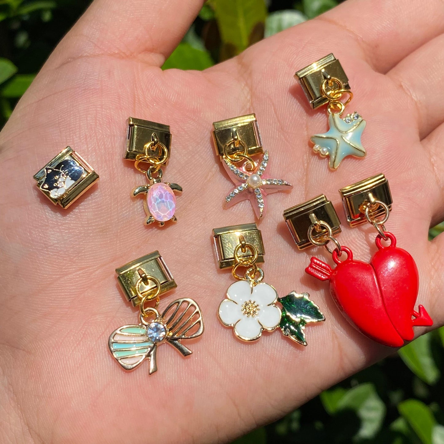 Charms Colgantes Dorados